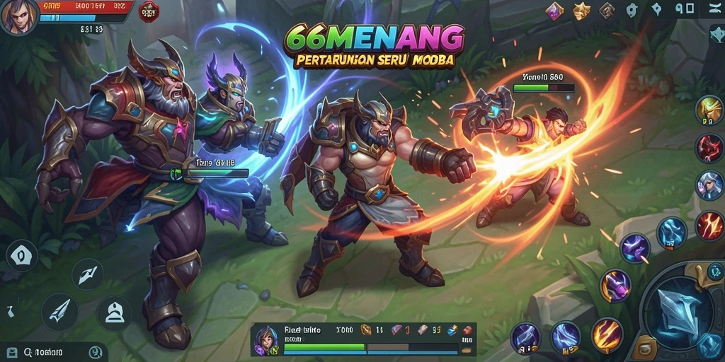 Gameplay seru dan strategi mendebarkan di 66MENANG.