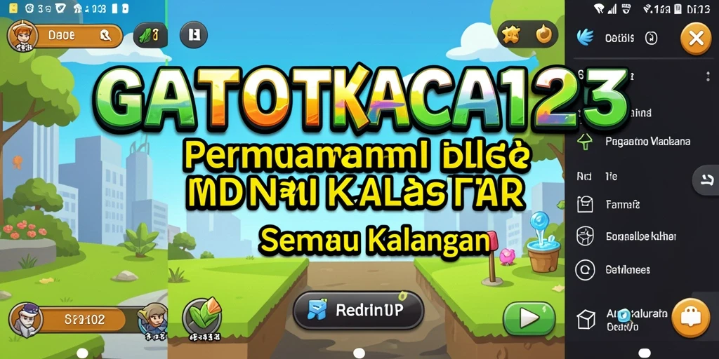Tampilan gameplay GATOTKACA123 yang menawan dan seru.