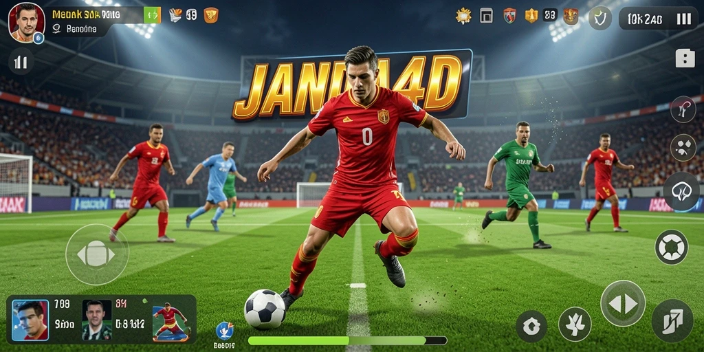 Tampilan gameplay JANDA4D yang menegangkan dan penuh aksi.