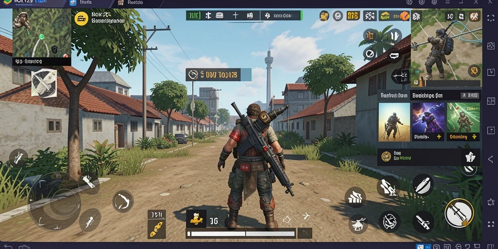 Gameplay NOX123 yang interaktif dan mendalam.