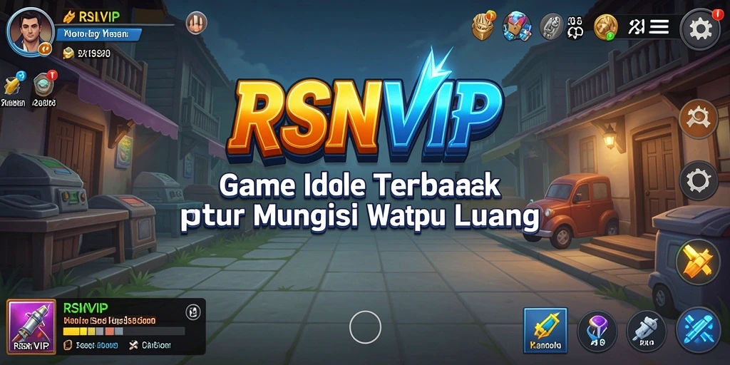 Screenshot utama RSNVIP menampilkan gameplay seru game Idle.