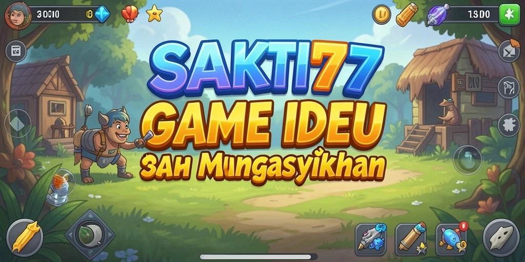 Tampilan gameplay SAKTI77 yang menarik dan penuh warna.