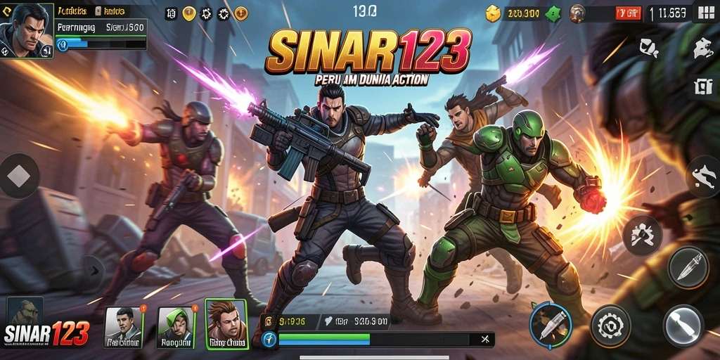 Tampilan seru gameplay SINAR123 dengan aksi mendebarkan.