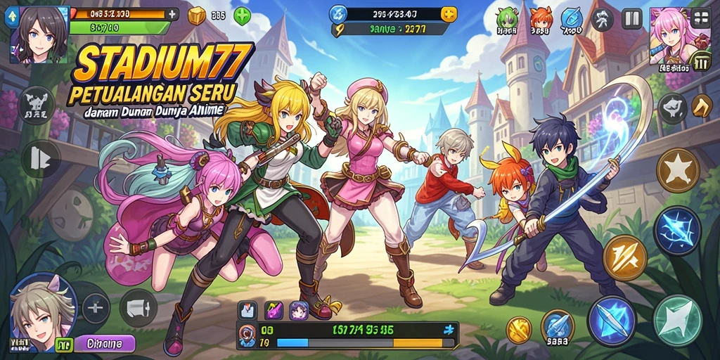 Tampilan gameplay STADIUM77 yang memikat dan menawan.